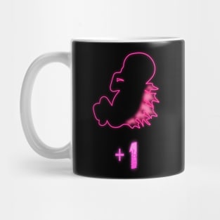 Gojira +1 Dorsal Fetus Pink Mug